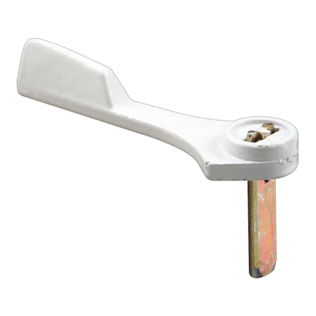 Prime-Line 3/4 in. Steel Zinc-Plated Tailpiece with White-Painted Diecast Latch Single Pack E 2162